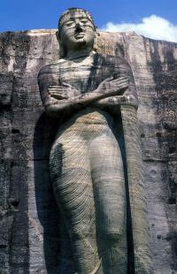Statue d'Ananda, à Polonnaruwa