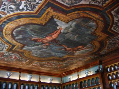 Un exceptionnel plafond peint