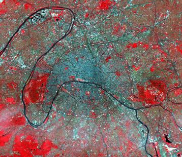 Paris sous l'oeil de la Nasa