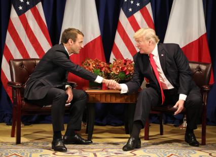 Le match Trump-Macron