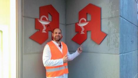 Pharmacien Gilet rouge en Allemagne