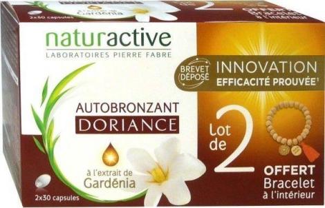 Doriance autobronzant Extrait de gardénia