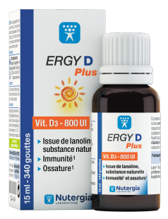Ergy D Plus Titre Vitamine D3 800 UI