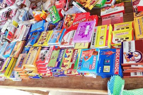 Un étal à Lomé - Togo