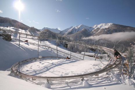 Superluge aux Orres : une piste unique en France