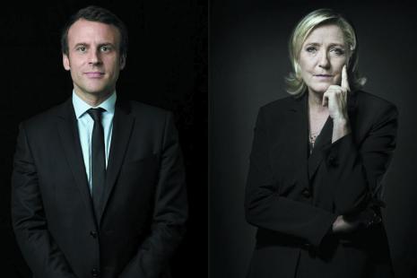 Macron Le Pen AFP