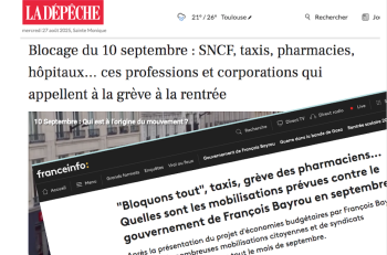 Comment la mobilisation des pharmaciens a percé dans la presse grand public