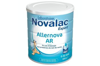 Novalac rappelle un lot de lait infantile Allernova AR